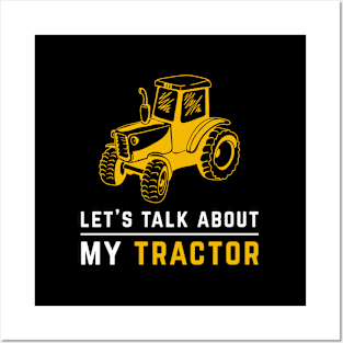 Tractor For Tractor Owners Or Farmers Posters and Art